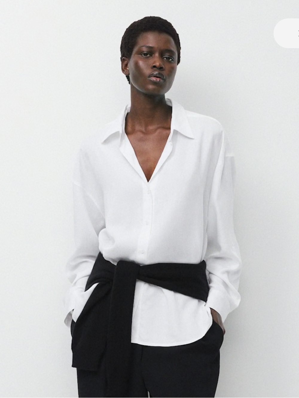 Aritzia Archive Shirt White